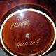 Cheese service Vallauris | Glazed volcanic red ceramic
