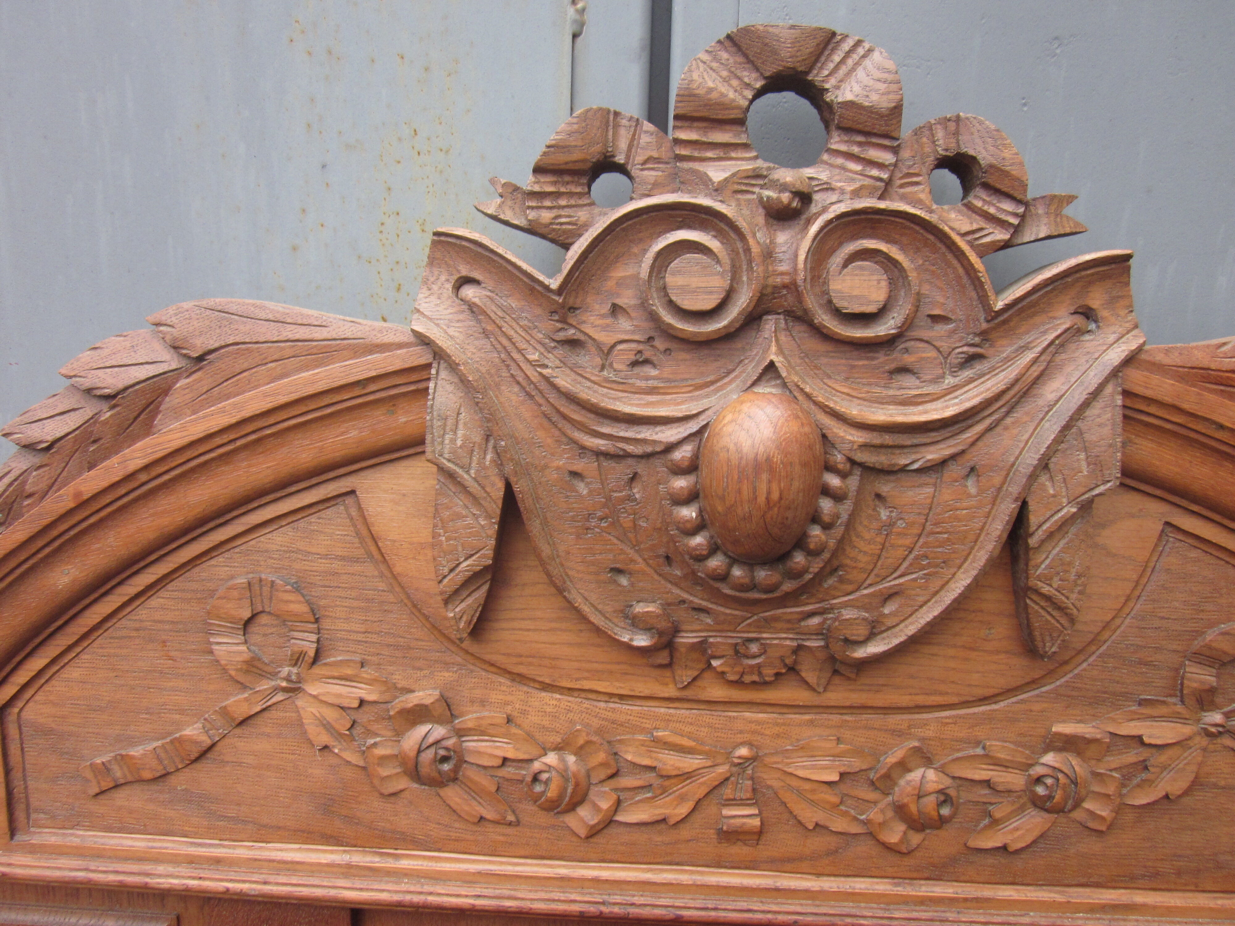 Old headboard
