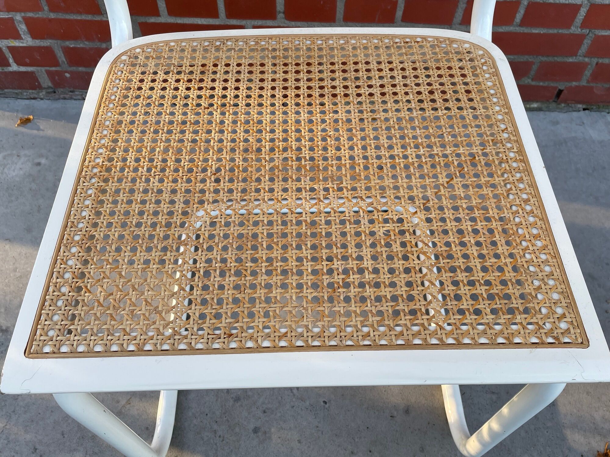 Suite of 4 chairs Cesca by Marcel Breuer made in Italy