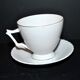 Lot de 2 tasses fleuries pivoine en porcelaine allemande AK Kaiser Germany