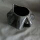 Pot à lait marbré gris