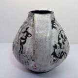 Vase with handle of Gustav Spörri for Ziegler Keramic 1950