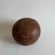Vintage Leather Medicine Ball, 1960s