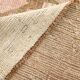 Vintage Neutral Faded Brown Mid Century Modern Turkish Vintage, 190x340 Cm