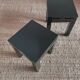 Paire tables appoint, chevets en bois laqué années 80