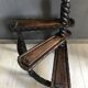 Vintage English Library Stepladder