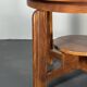 Midcentury Dutch Art Deco mahogany side or coffee table, ca 1940s - 1950s