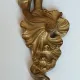 Pair of Régence style wall sconces in gilded bronze
