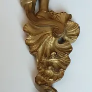 Paire d'appliques style Régence en bronze doré