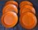 6 assiettes à dessert vintage