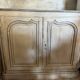 18th century sideboard in off-white painted wood