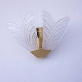 Set of 4 Sorrento, Italian Murano Glass Wall Light, 1970s