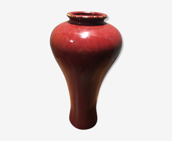 Vase céramique rouge | Selency