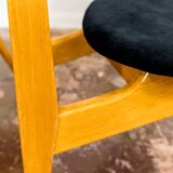 Mid-century chairs, GFM 22 by J. Kędziorek, Poland, 1960s, set of 3