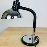 Aluminor chrome metal desk lamp