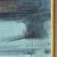 Blue abstract painting, MACKOWIAK ERWIN, Belgian painter, oil on panel, 1960