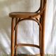 Curved wooden countertop chair - mid. 20th