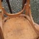 Set of 6 old bistro chairs Baumann and others