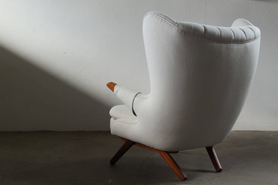 Pair of vintage Svend Skipper “Model 91” lounge chairs, Denmark, 1960s