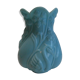 Vase opaline a decor de swans art deco