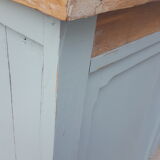 Parisian buffet wood and pastel