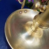 Cellar rat candle holder and brass extinguisher