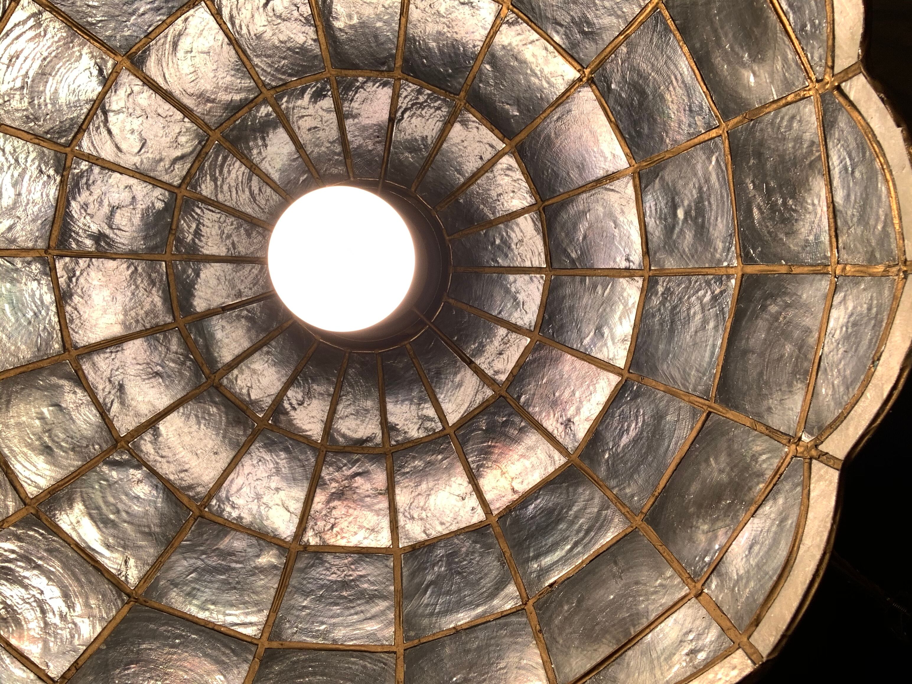 Vintage brass hanging