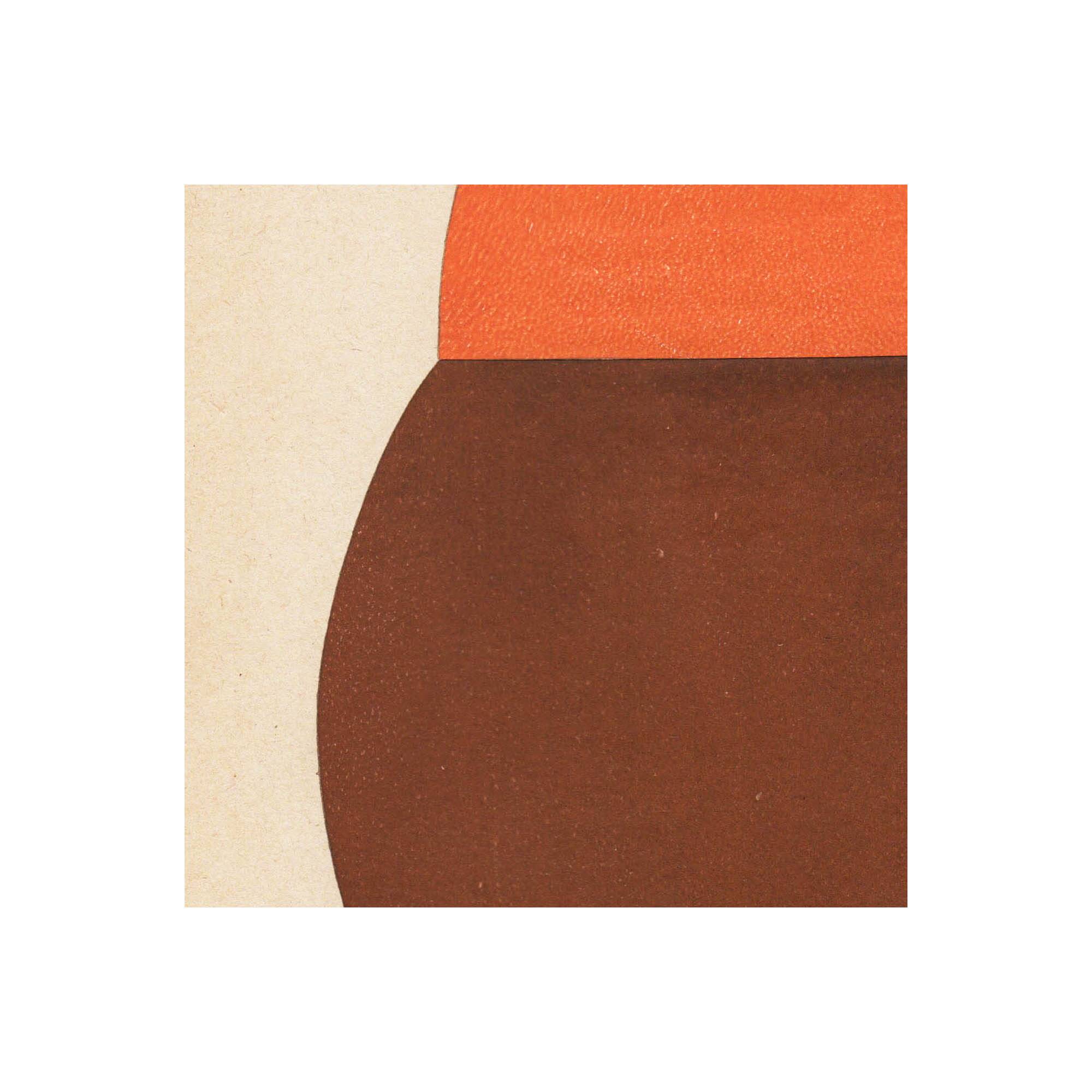 Collage on old paper "Jac" signed Eawy