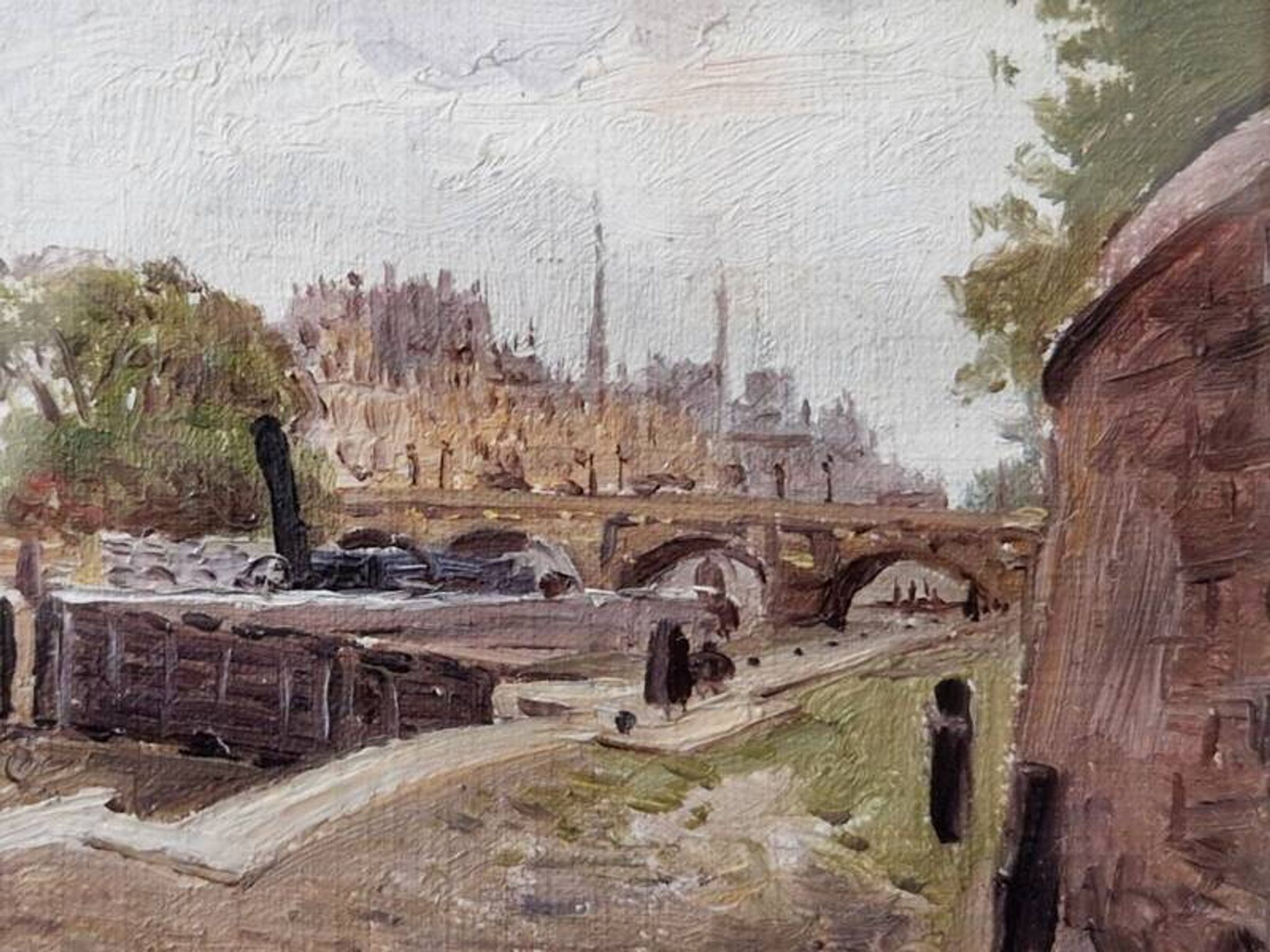 Enrique Atalaya (1851-1914), Spanish painter - Oil on canvas - Paris