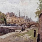 Enrique Atalaya (1851-1914), Spanish painter - Oil on canvas - Paris