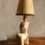 Ceramic lamp in the shape of a horse. 1950s/60s