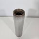 Jacques & Dani Ruelland Grey glazed ceramic roller vase