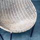 Mid-Century Modern Design Egg Basket Wicker Chairs, Italy, 1950s, Set of 3