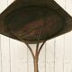 Bistro table foot vintage cast iron