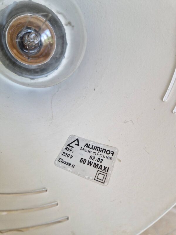 Lampe vintage sur pied marque Aluminor
