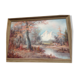 Oil on canvas by L.Harding