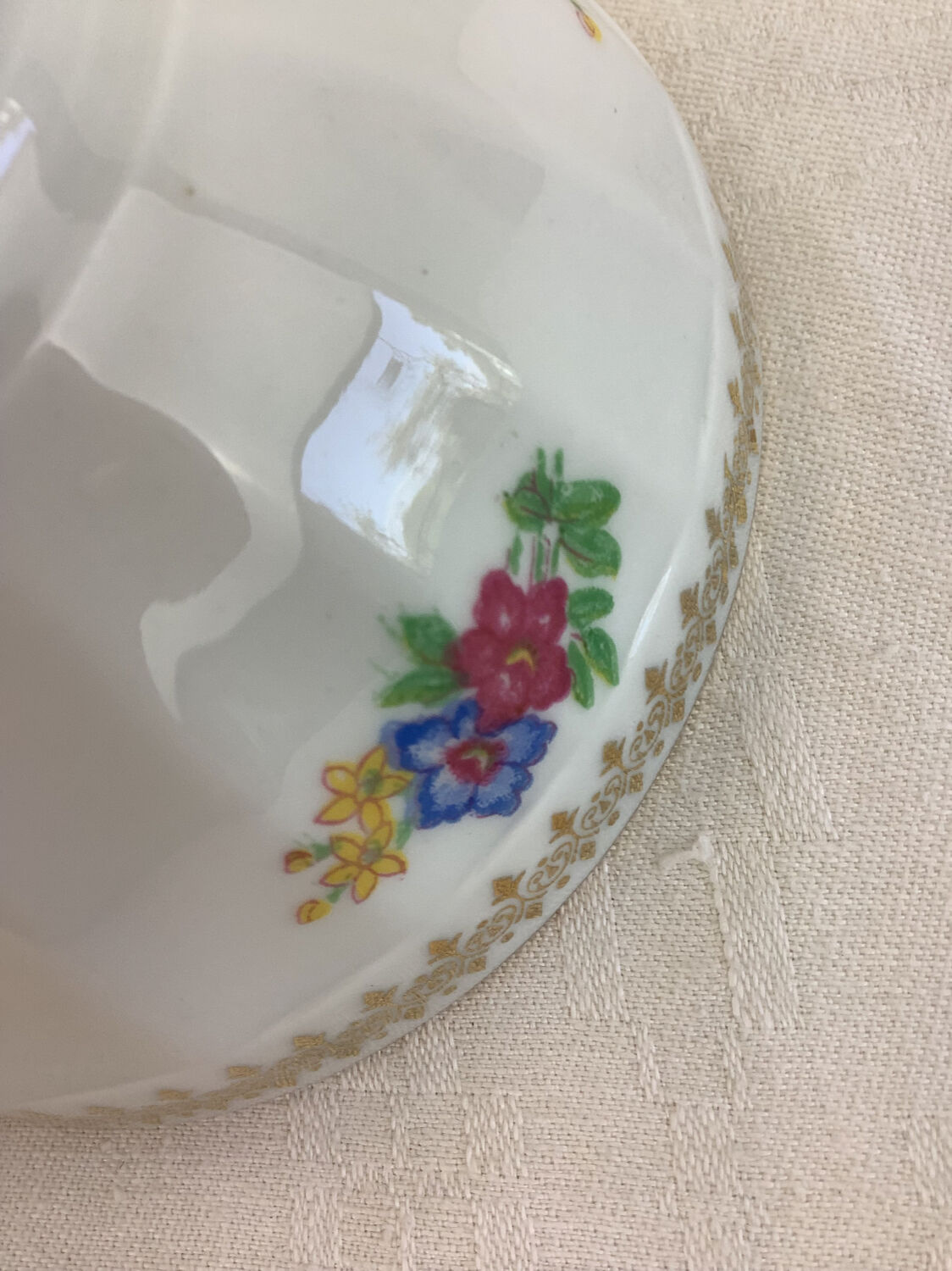Duo of bowls Porcelaine france Limoges