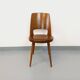 Chaise Mondor vintage de marque Baumann en bois des années 60