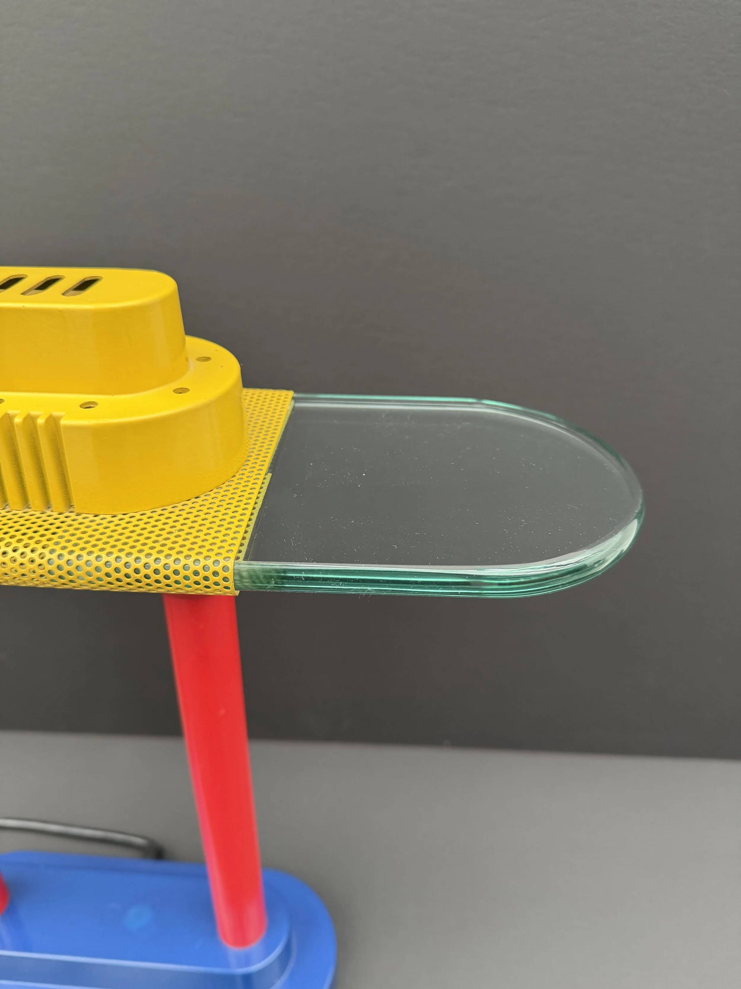 Memphis style lamp by Robert Sonneman for George Kovacs, 1980