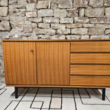 Sideboard in teak veneer 1970