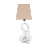 Val St Lamber crystal lamp