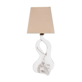 Val St Lamber crystal lamp