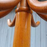 Antique parrot coat rack