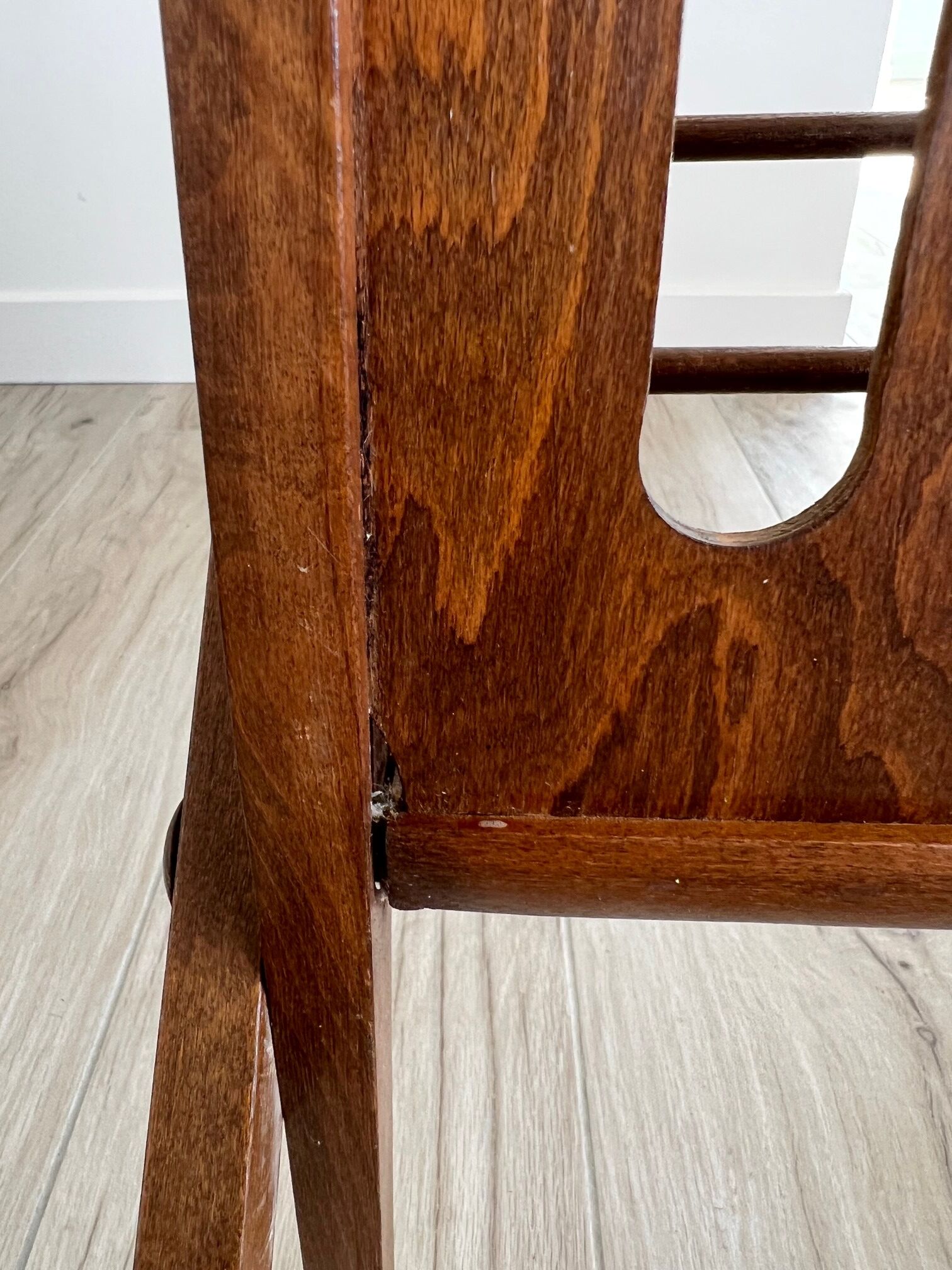 Folding magazine door