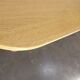 Contemporary oak dining table, seats 10