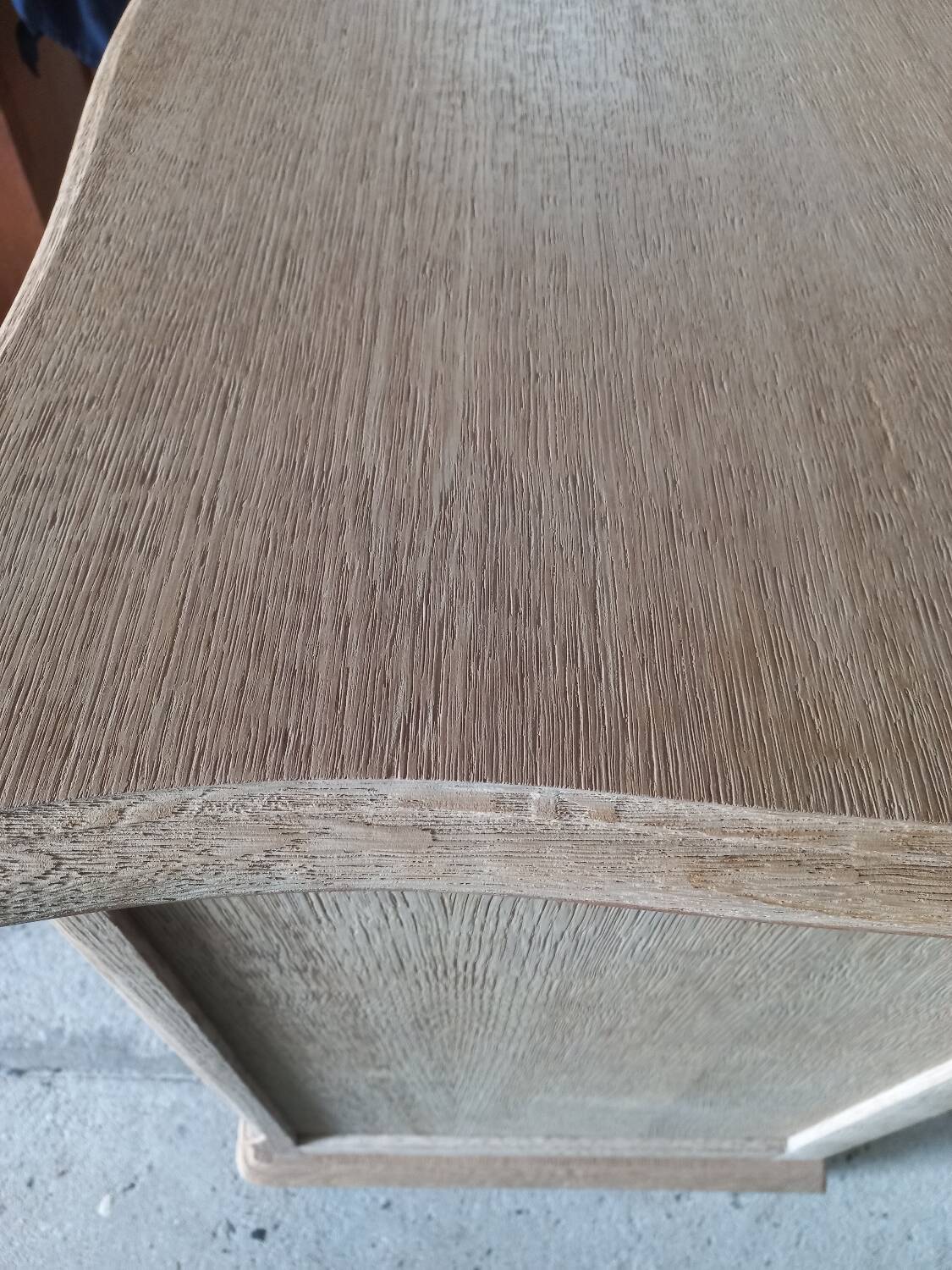 Sandblasted chest of drawers