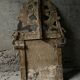 Folk art, Louis XVI style gilded mirror, 18th century