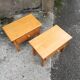 Tables de chevet en chêne
