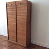 Double curtain binder