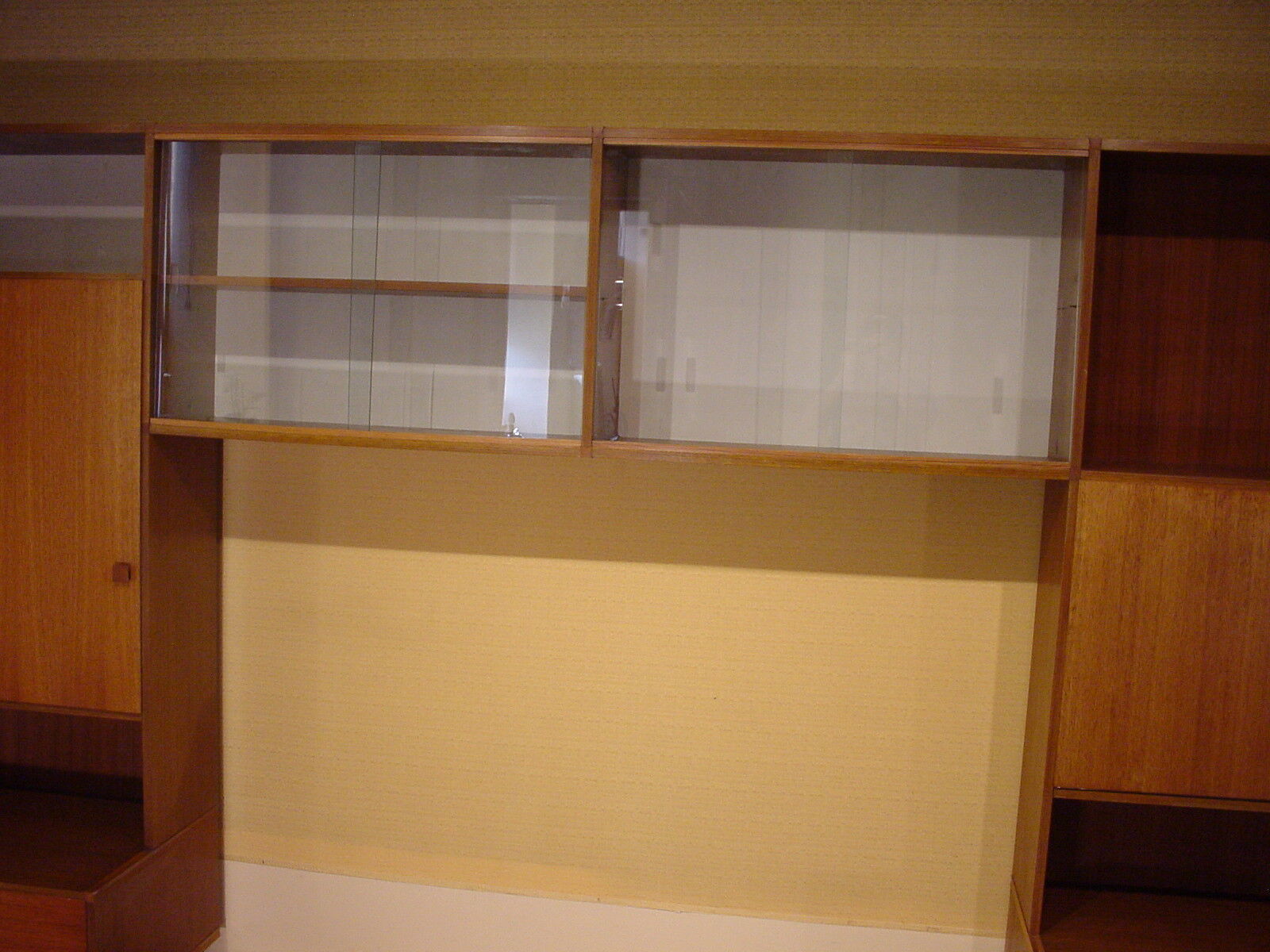 Vintage teak library